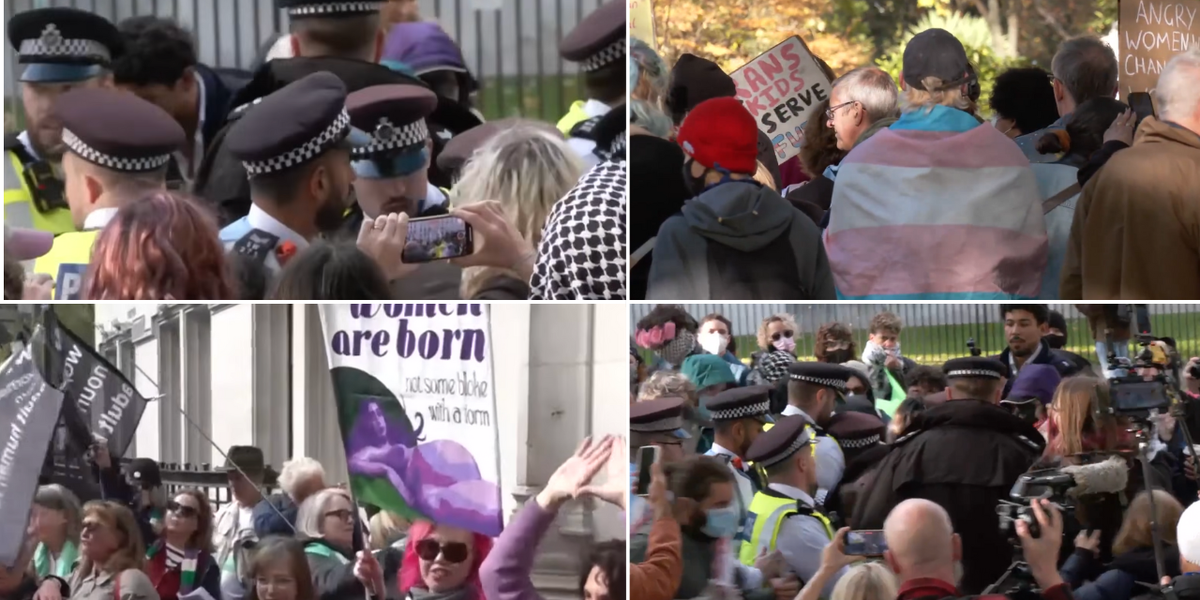 Protests erupt across Britain as women’s rights groups demand implementation of trans guidance: 'Law is the law!'