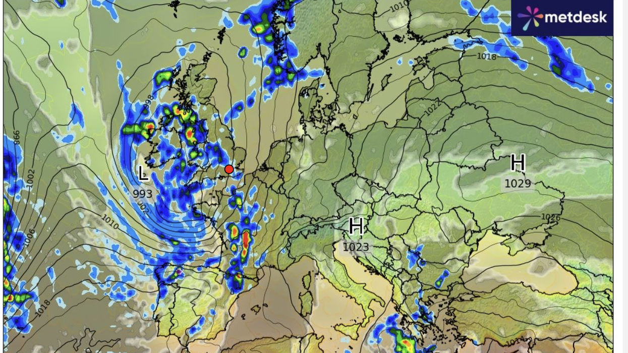 UK weather: Last stretch of Hurricane Melissa's remnants set to batter Britain with torrent of wind and rain