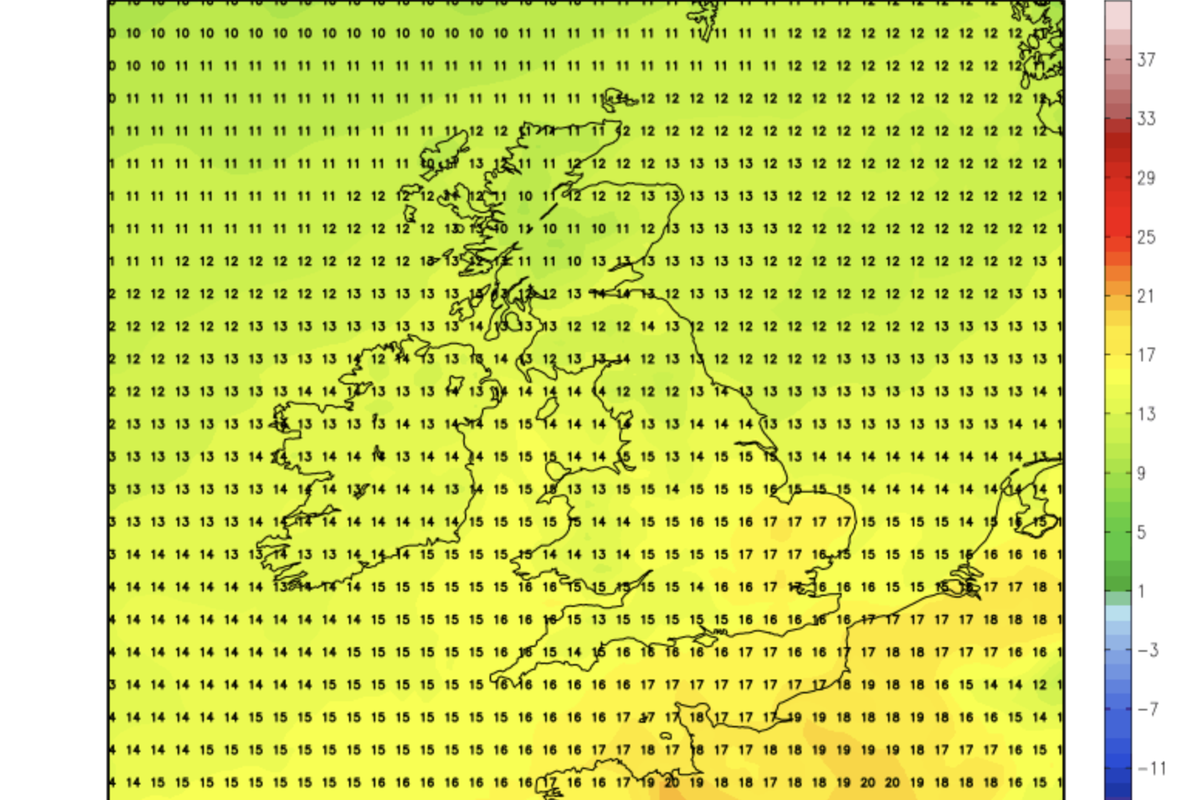 UK weather: Britain to bask in summer-like temperatures with highs of 18C as remains of Hurricane Melissa sweeps tropical plume up from Europe