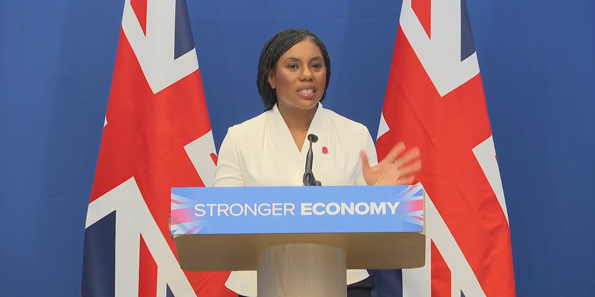 Kemi Badenoch brands Rachel Reeves pre-Budget speech ‘wafflebomb’ Kemi Badenoch brands Rachel Reeves pre-Budget speech ‘wafflebomb’