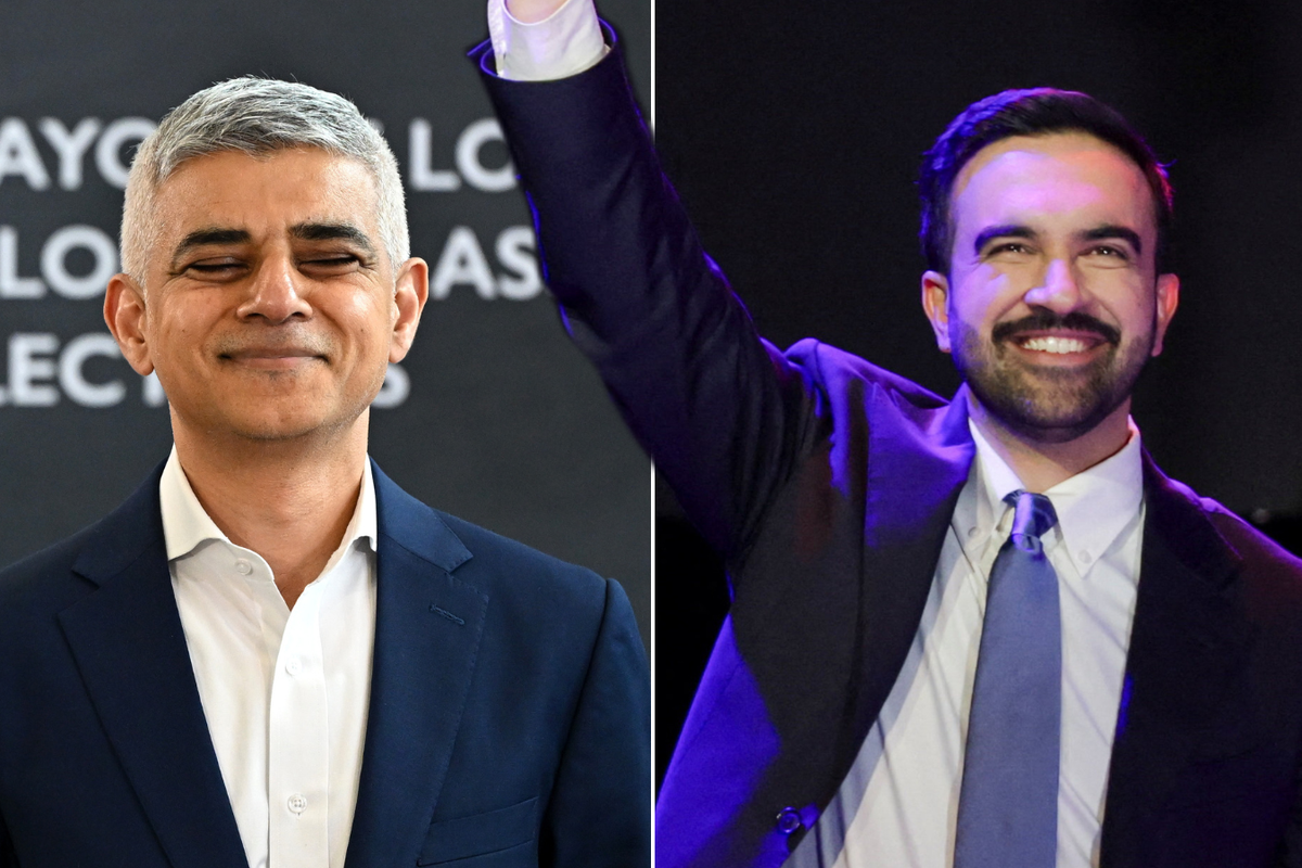 Sadiq Khan heaps praise on Zohran Mamdani as he claims 'hope won - just like in London'