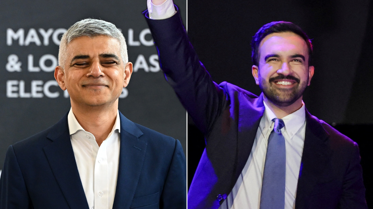 Sadiq Khan heaps praise on Zohran Mamdani as he claims 'hope won - just like in London'