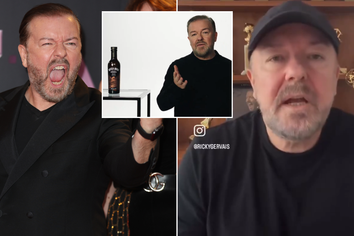 Ricky Gervais issues brilliant response to 'offended' lefties over banned billboards after furious 'censorship' rant