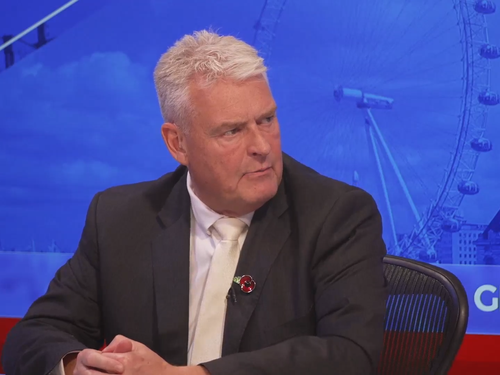 WATCH: Lee Anderson takes aim at 'weak' David Lammy grilling over released prisoner