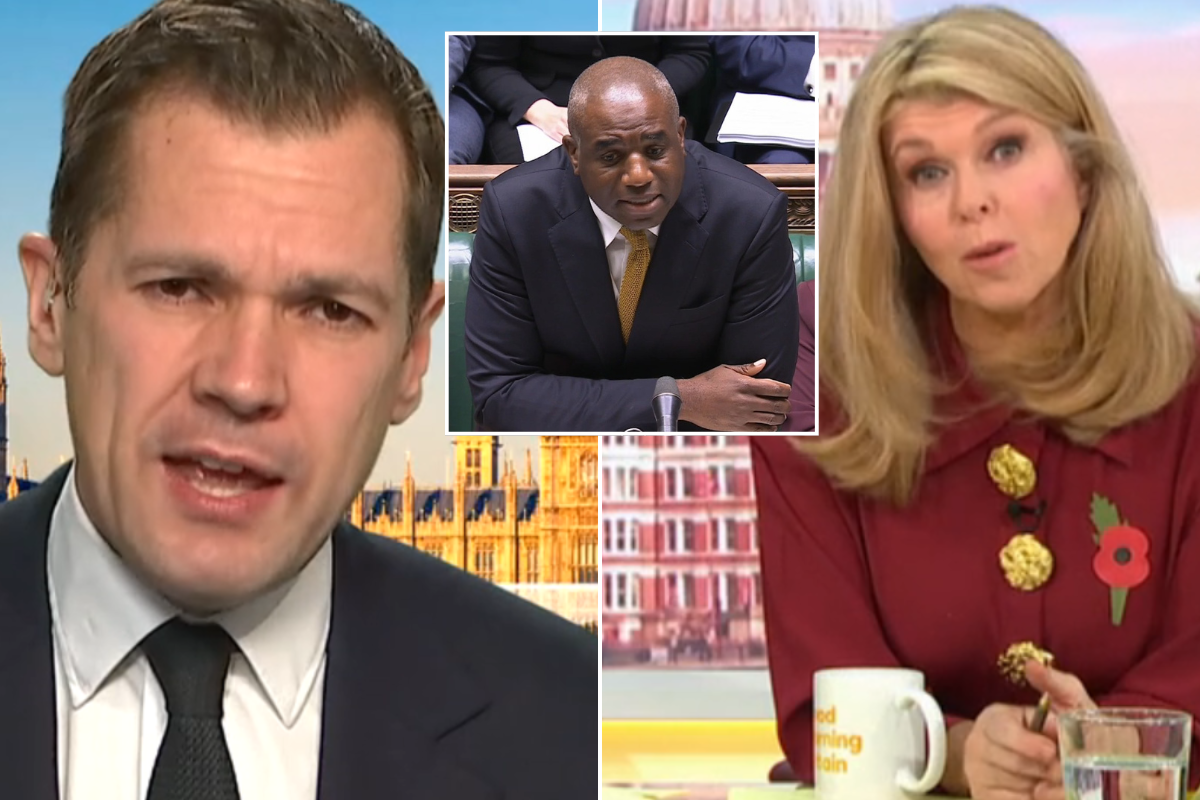 Robert Jenrick swears at Kate Garraway in brutal outburst as fiery David Lammy ITV GMB clash erupts: 'That's BULLS***!'