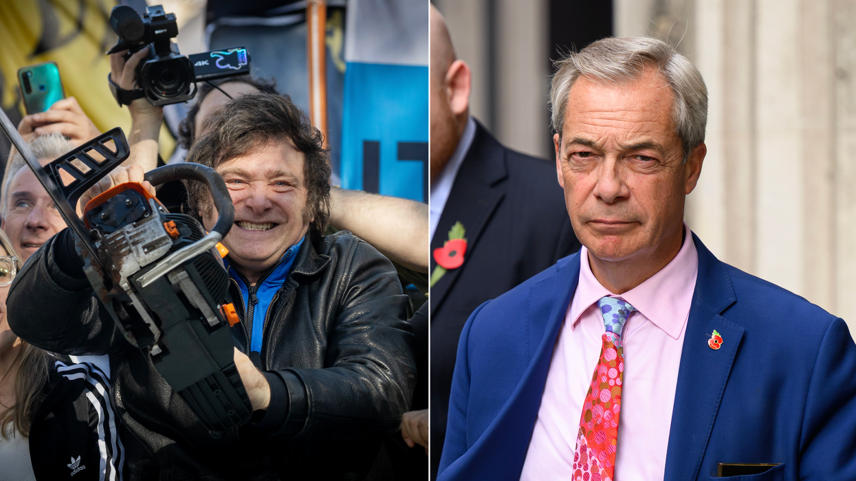 Javier Milei's chainsaw offers a blueprint for Britain - and only one man can wield it - Alex Story