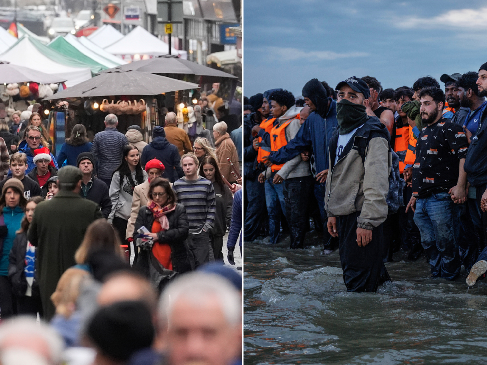 Tensions between Britons and migrants 'rise to all-time high'