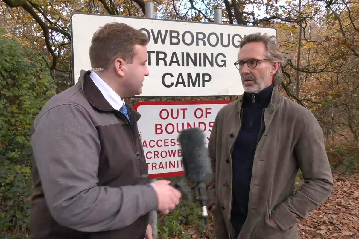WATCH: Crowborough resident fears 'temporary' migrant accommodation becoming 'permanent'