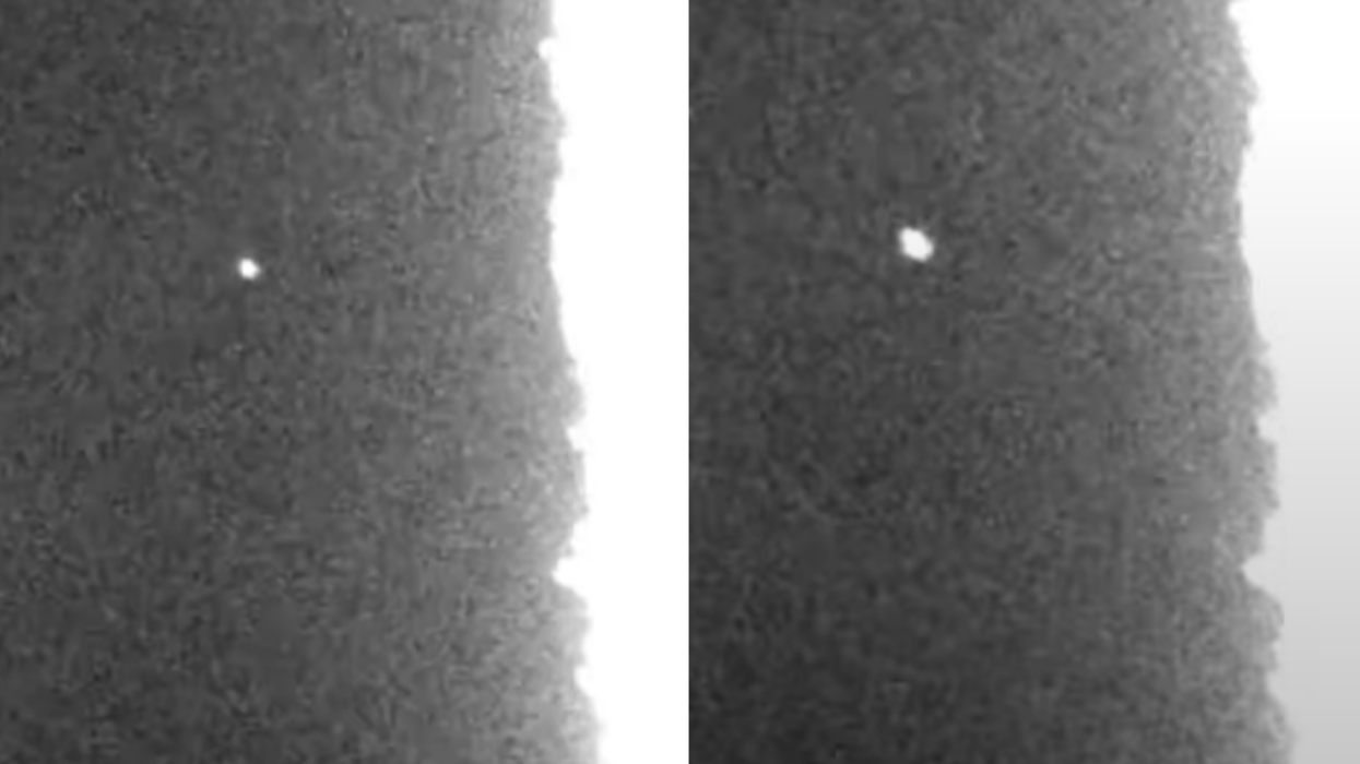 Scientists left baffled as mysterious flashes appear on the Moon
