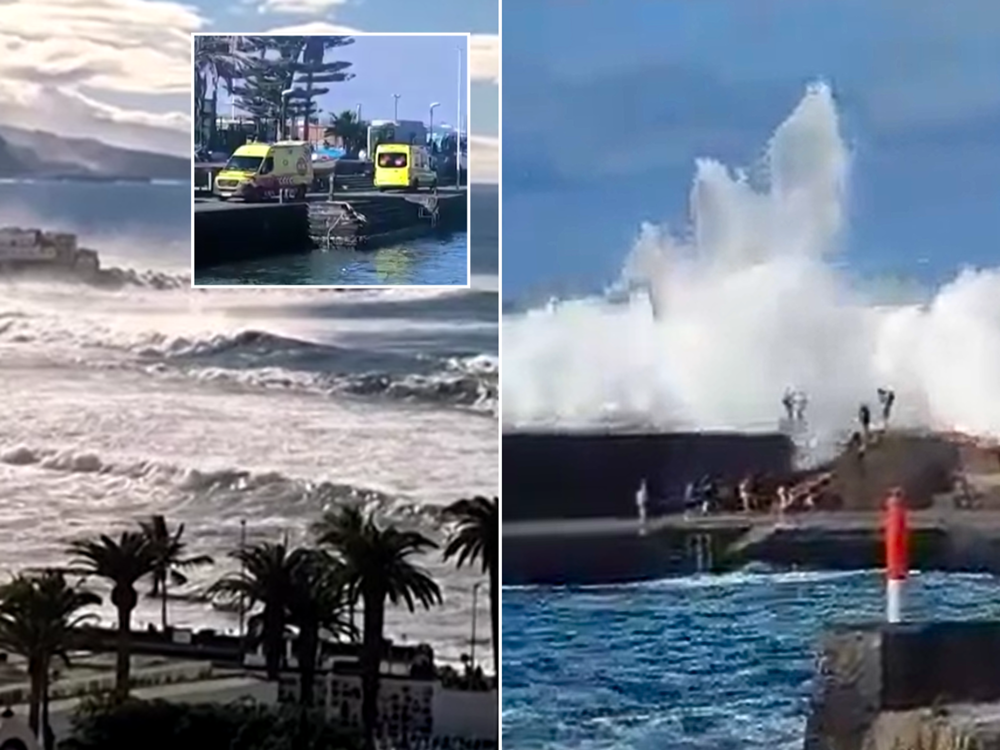 Canary Islands death toll triples after tidal surge hammers holiday hotspot - tourists issued 'ex...