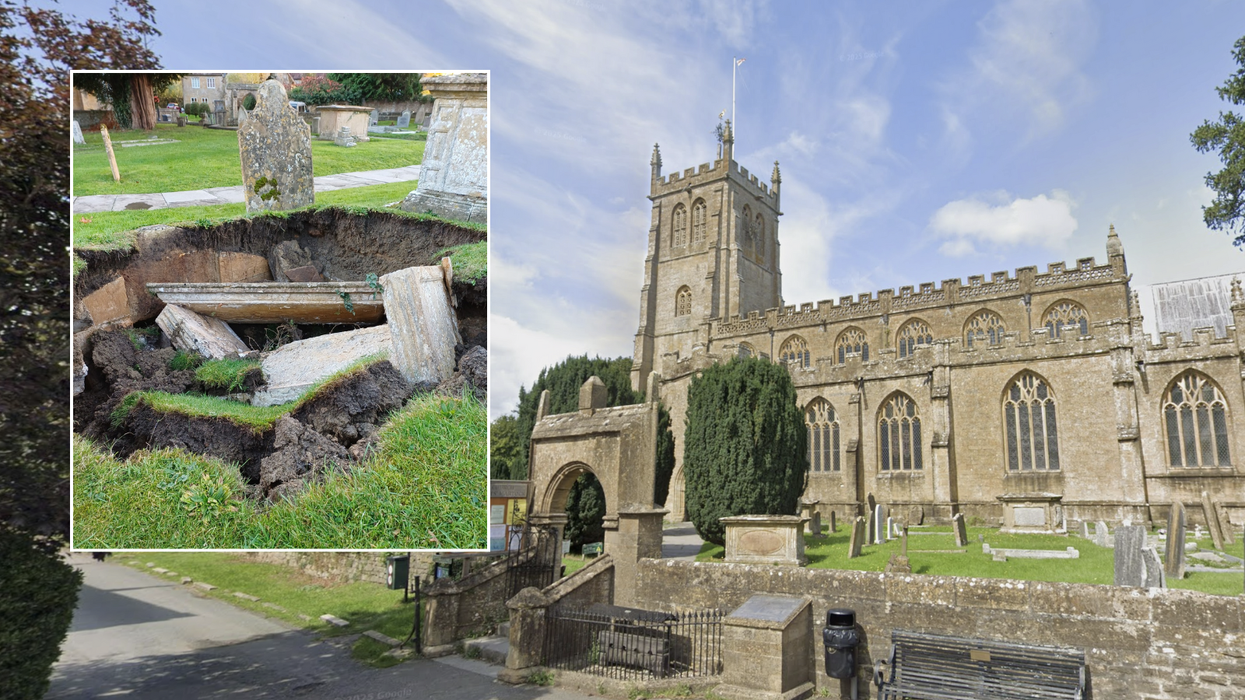Archaeology breakthrough as 300-year-old crypt uncovered after church tomb collapses