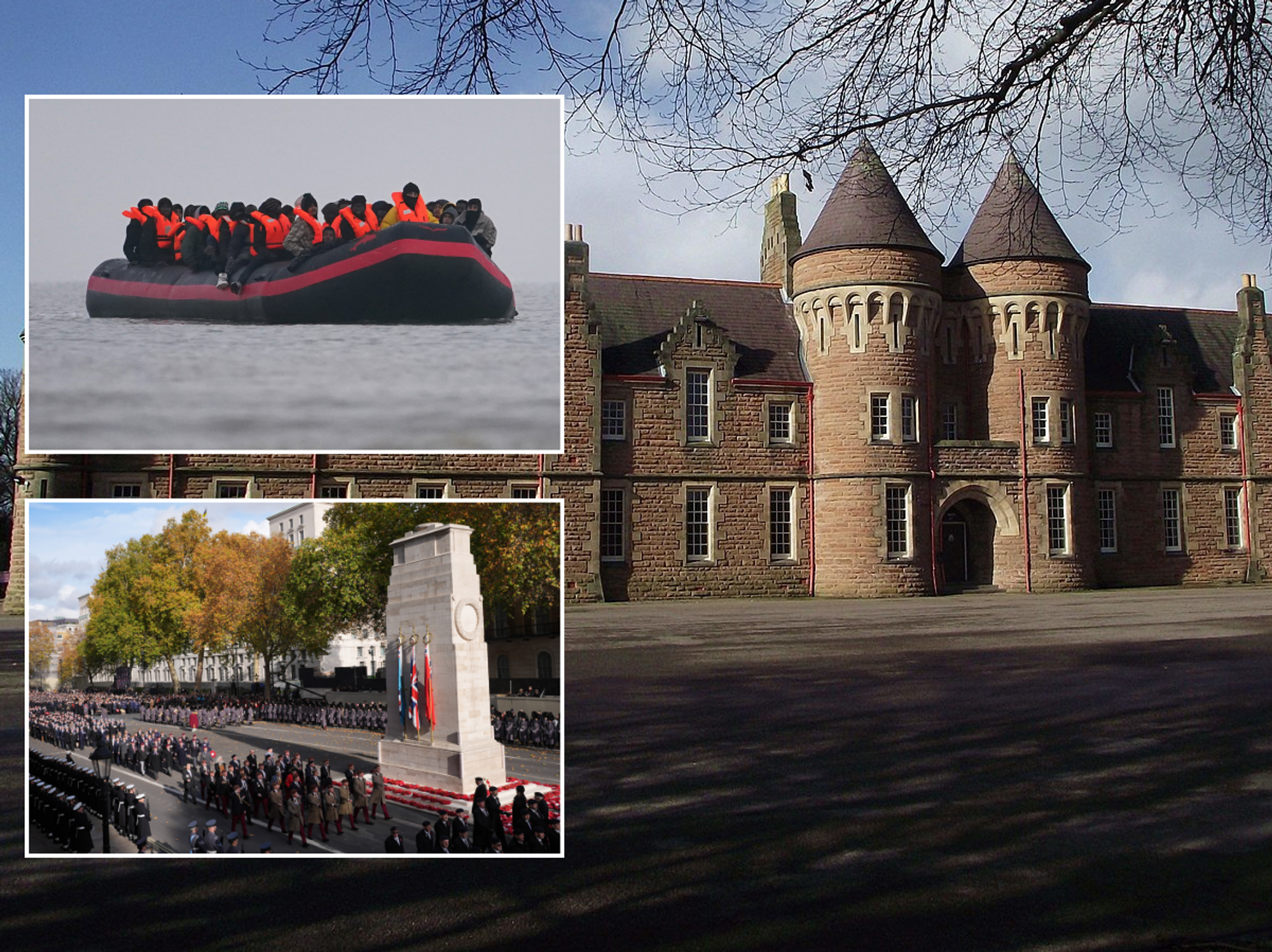 Military veterans kicked out of barracks to make room for hundreds of asylum seekers