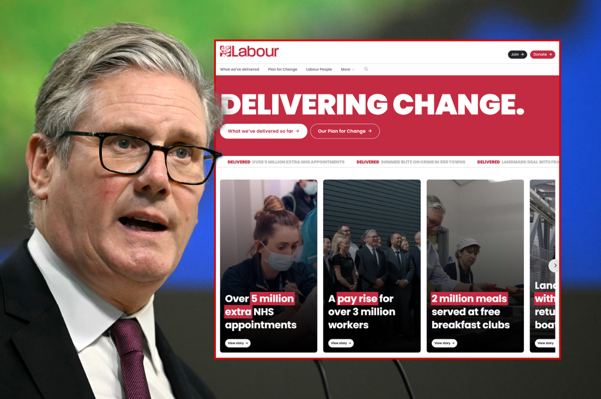 Labour buries manifesto on party website ahead of Rachel Reeves's Budget tax hikes