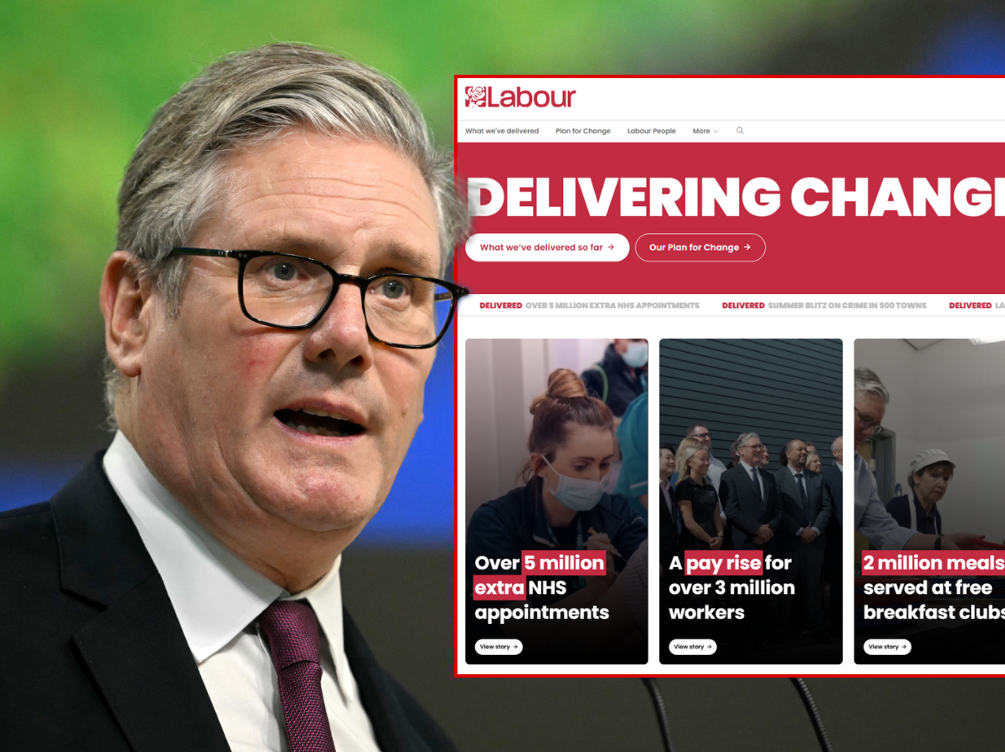 Labour buries manifesto on party website ahead of Rachel Reeves's Budget tax hikes