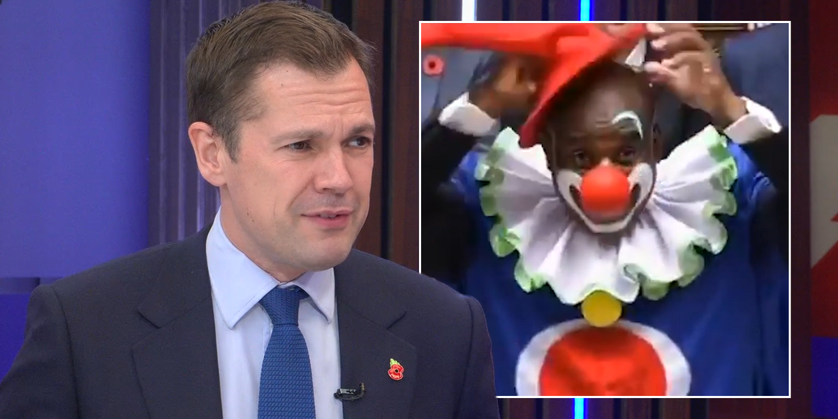 Robert Jenrick’s hilarious ‘apology’ to David Lammy for viral clown video