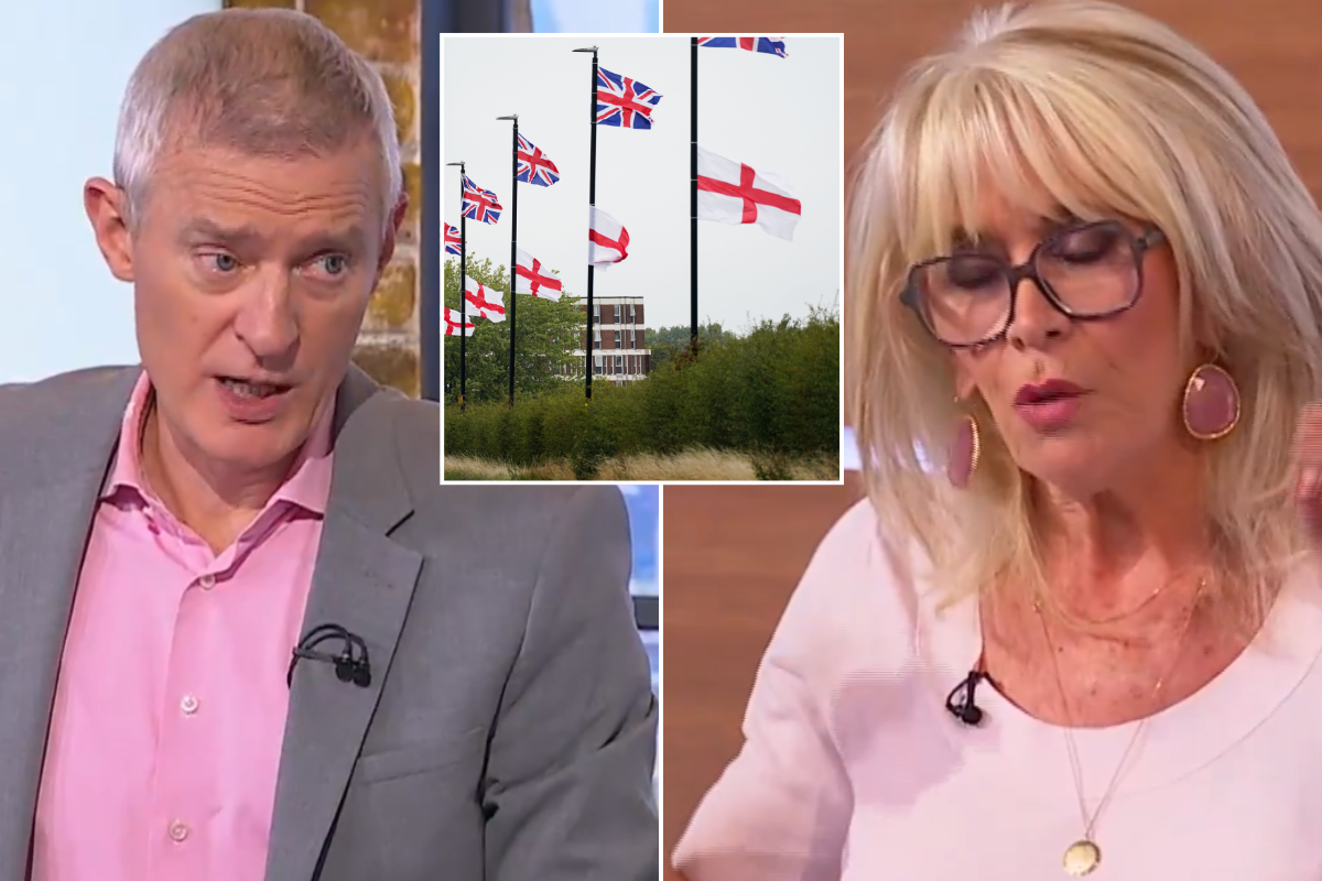 Channel 5 Vine row erupts as Malone fiercely defends St George's Cross amid NHS staff claims flag creates 'no-go areas'