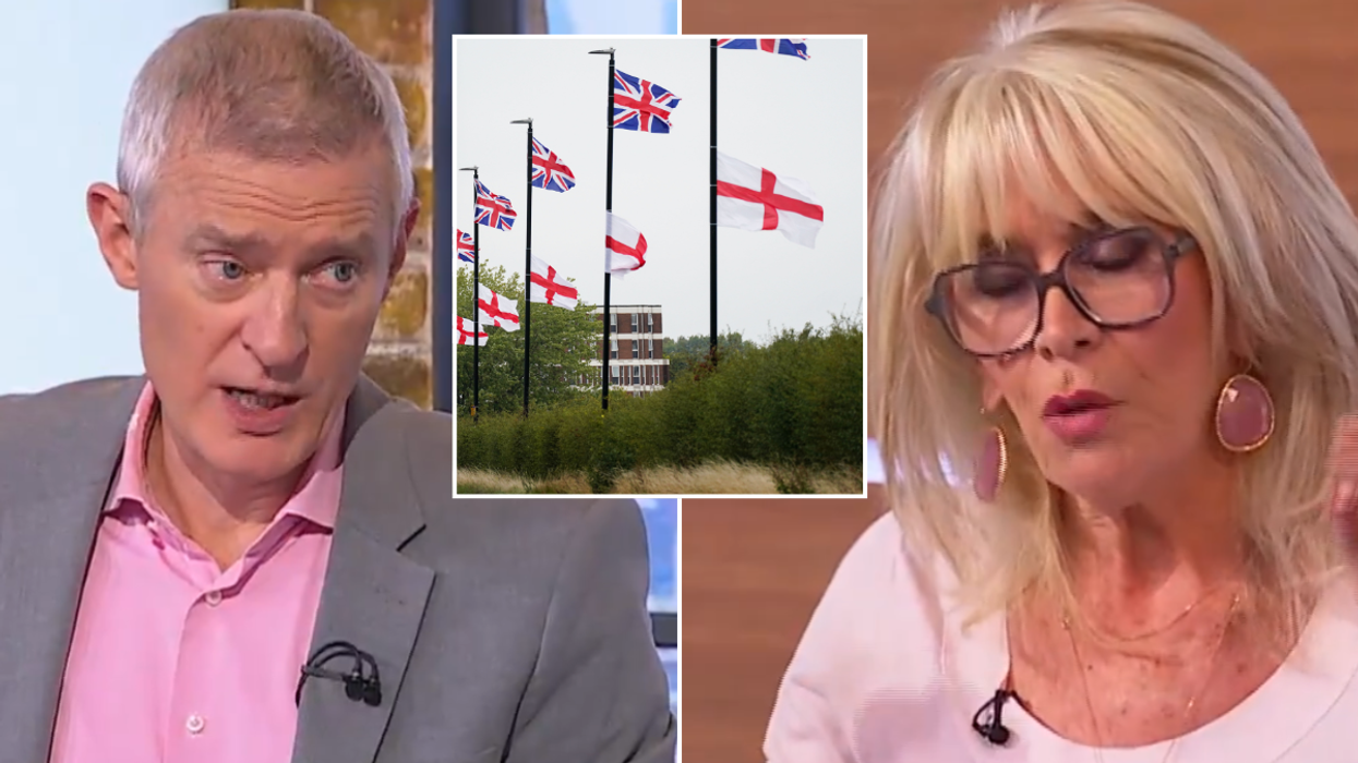 Channel 5 Vine row erupts as Malone fiercely defends St George's Cross amid NHS staff claims flag creates 'no-go areas'