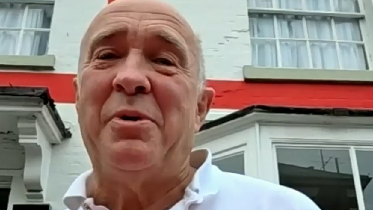 WATCH: Pub landlord furious as council launch investigation into St George's Cross mural