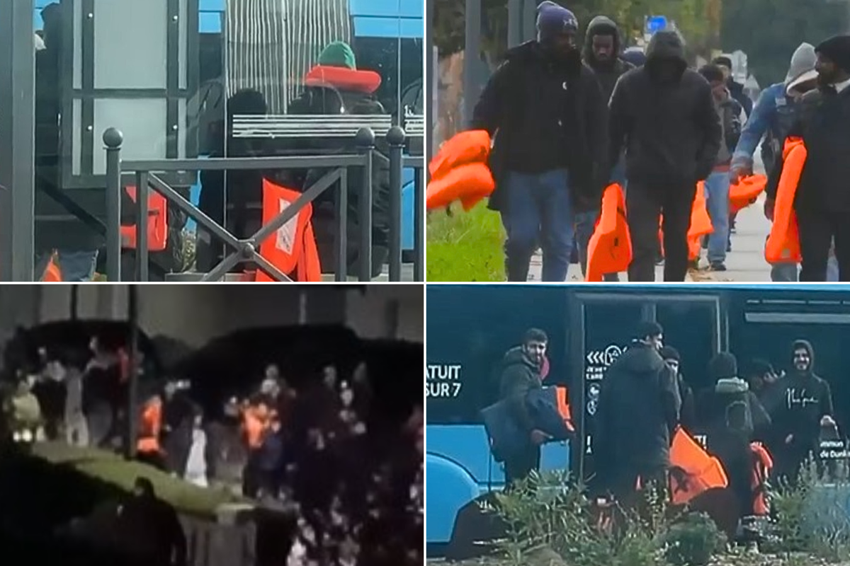 Channel migrants 'terrorise' seaside towns on France's north coast as police struggle to cope