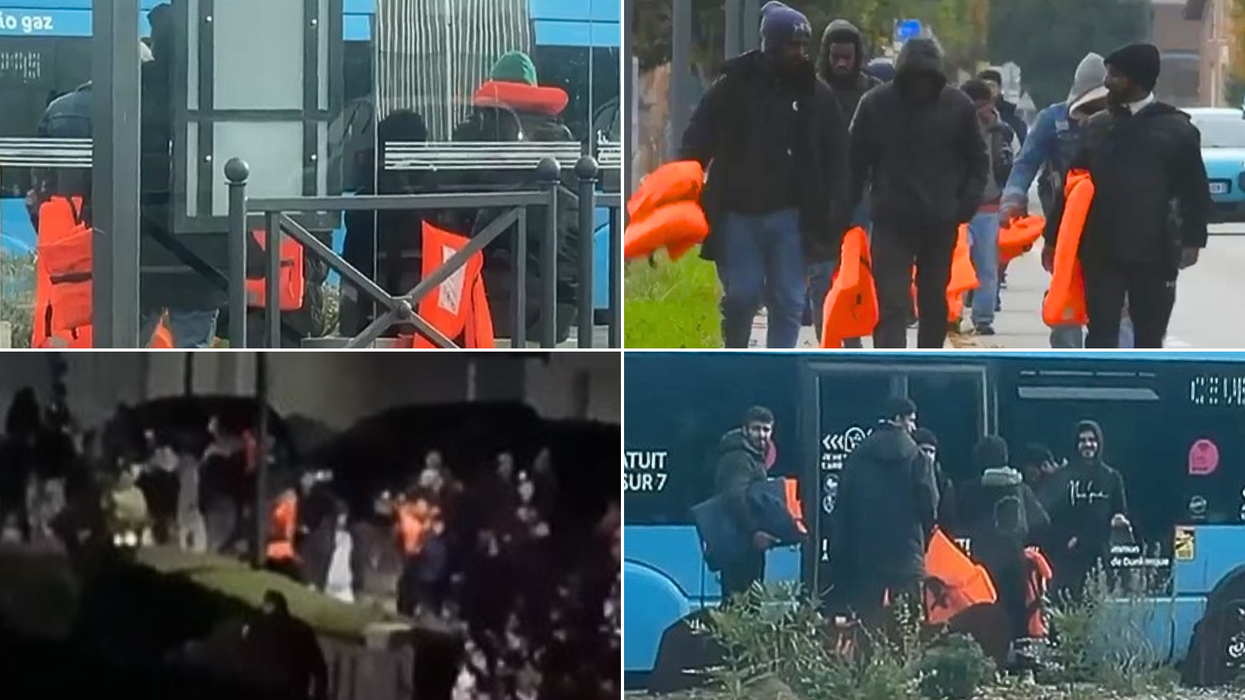 Channel migrants 'terrorise' seaside towns on France's north coast as police struggle to cope