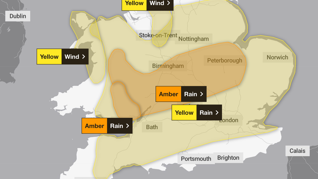 Amber weather warning issued as Storm Claudia brings heavy rain and possible 'danger to life'