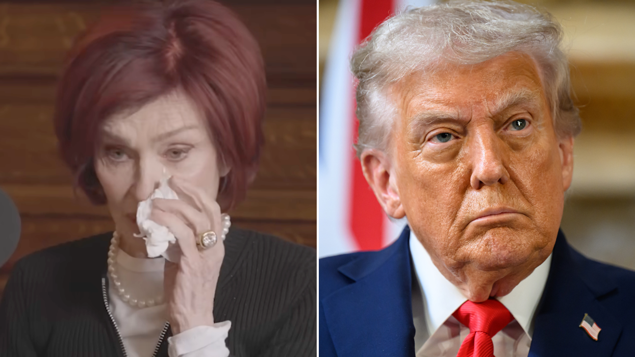 Sharon Osbourne breaks down in tears as she shares personal voicemail from Donald Trump after husband Ozzy's death