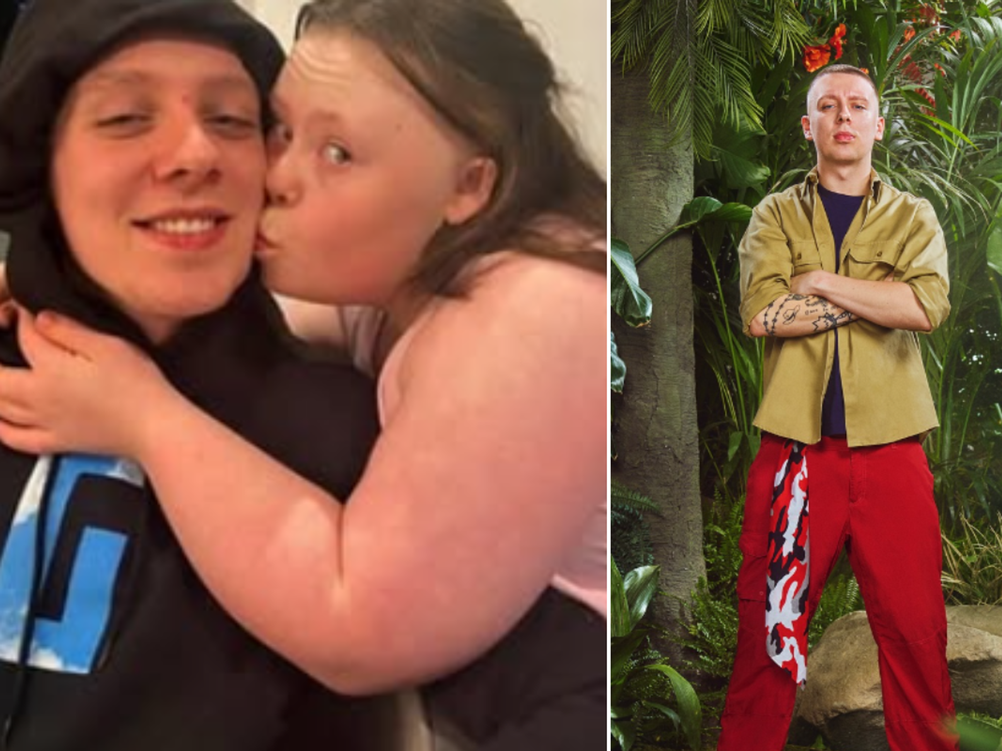 Aitch pays tribute to sister Grace as he shares heartfelt meaning behind ITV I'm A Celebrity stin...