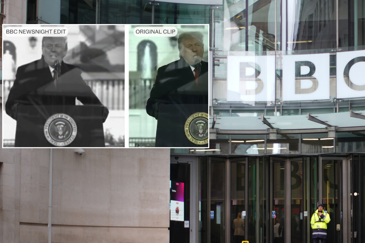 BBC doctored Donald Trump speech a SECOND time as US President threatens legal war