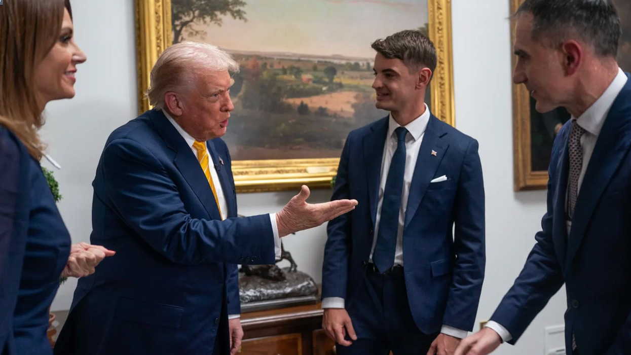 Unpredictable, tense, entertaining: Inside GB News' agenda-setting interview with Donald Trump - Mick Booker