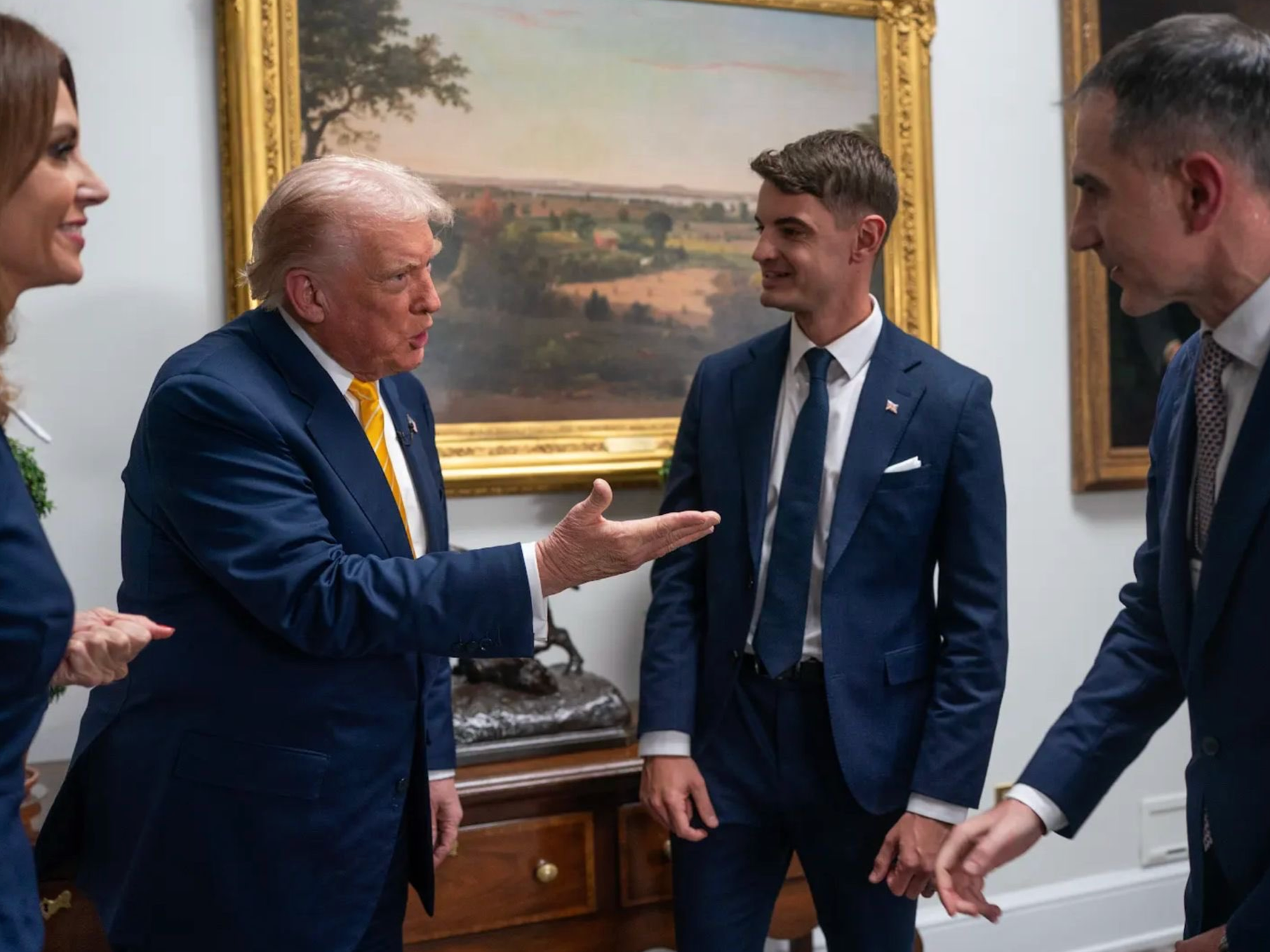 Unpredictable, tense, entertaining: Inside GB News' agenda-setting interview with Donald Trump - ...