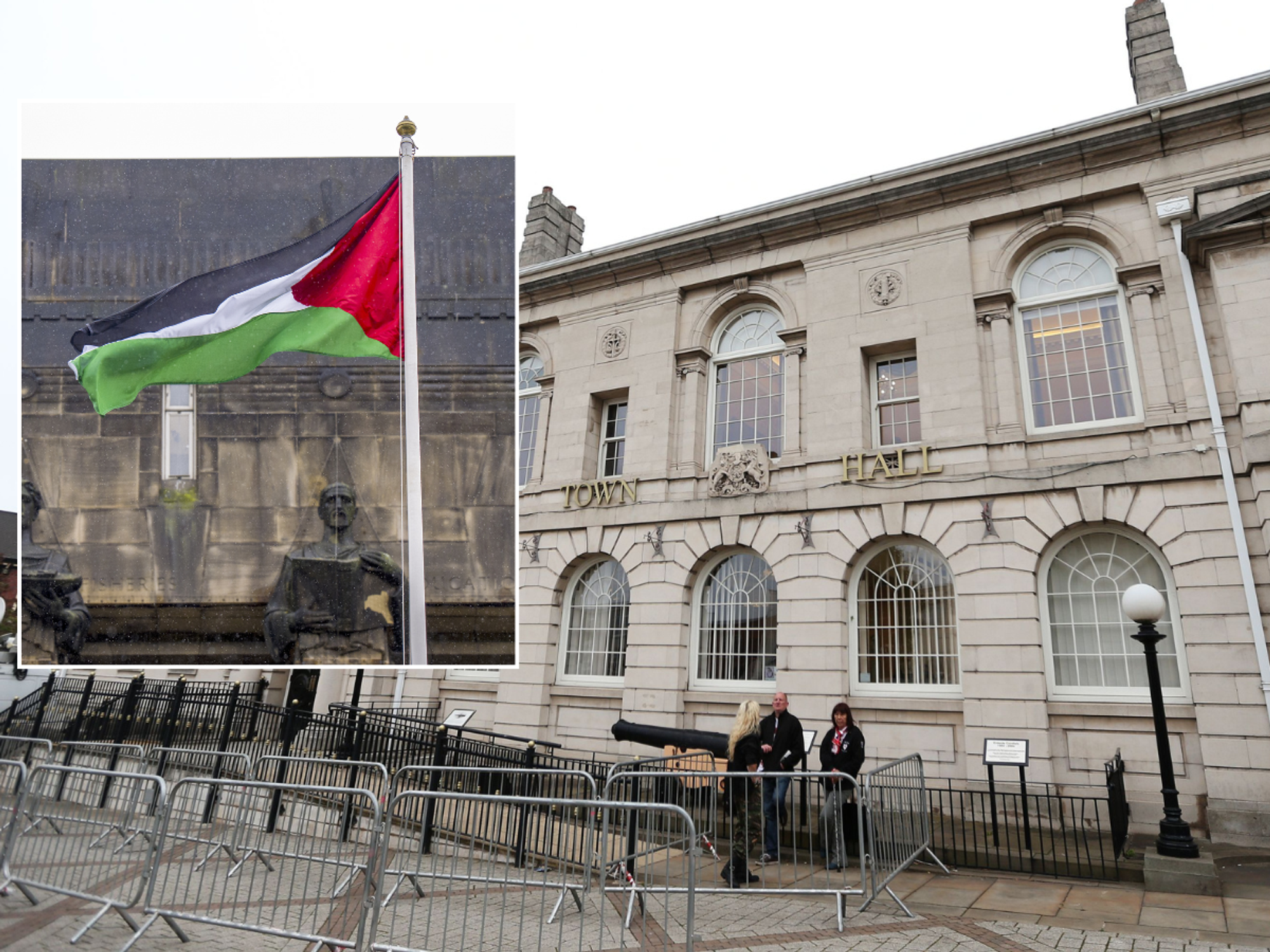 Council agree to fly Palestinian flag from Town Hall for UN 'solidarity day'