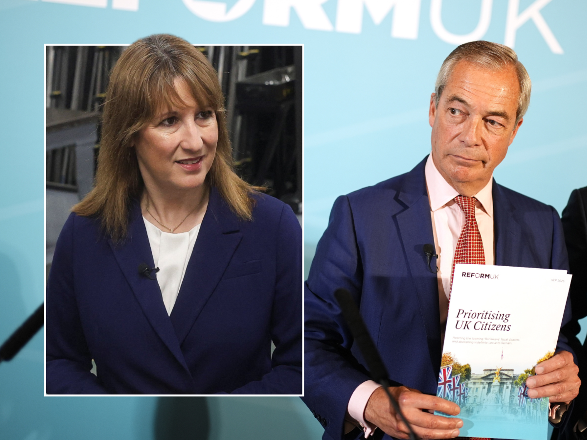 Politics LIVE: Reform UK challenges Rachel Reeves to make foreigners 'bear the brunt' of £25bn black hole