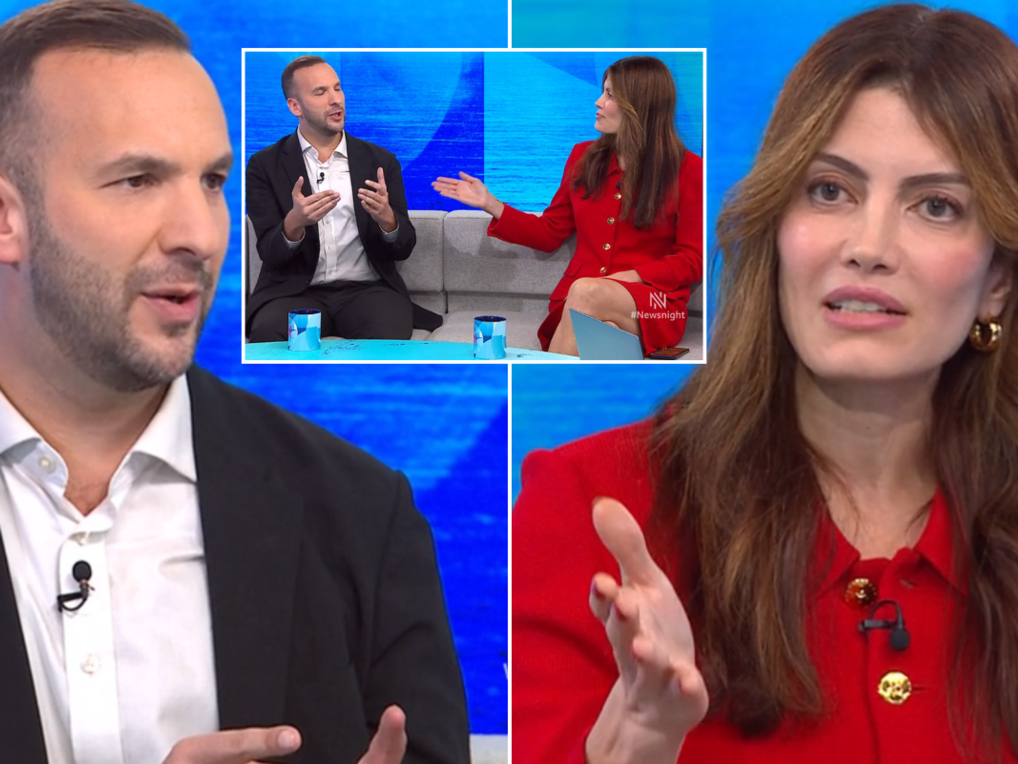 BBC Newsnight outrage over Green leader's 'deranged' Epping remark as Polanski and Cunningham mig...