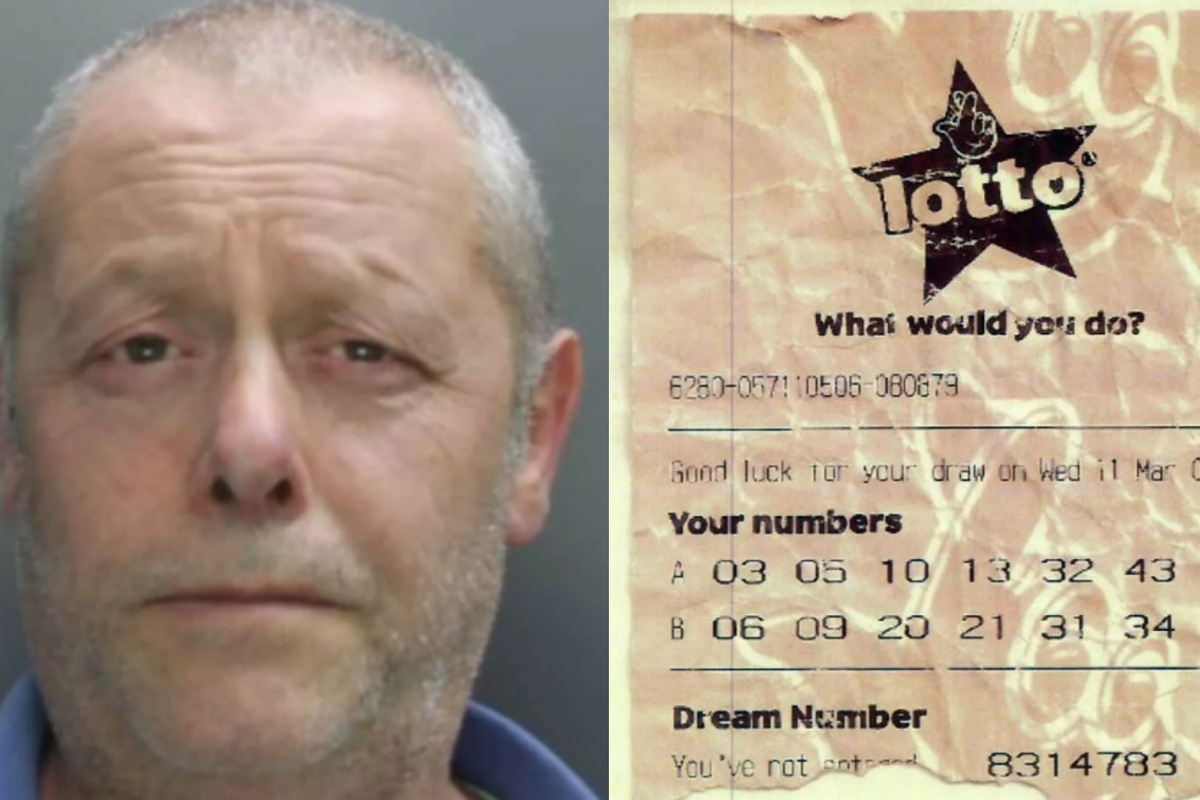 National Lottery fraudster forced to pay back cash after using fake ticket to claim £2.5m jackpot...but £1.25m still missing