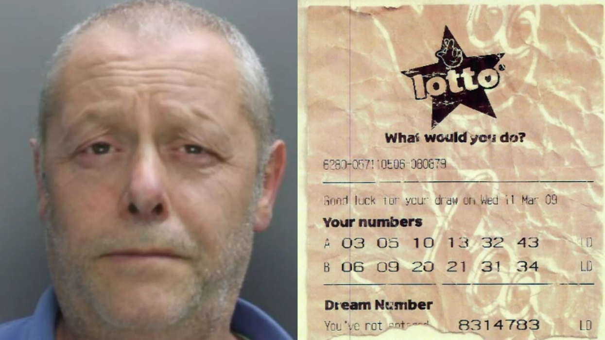 National Lottery fraudster forced to pay back cash after using fake ticket to claim £2.5m jackpot...