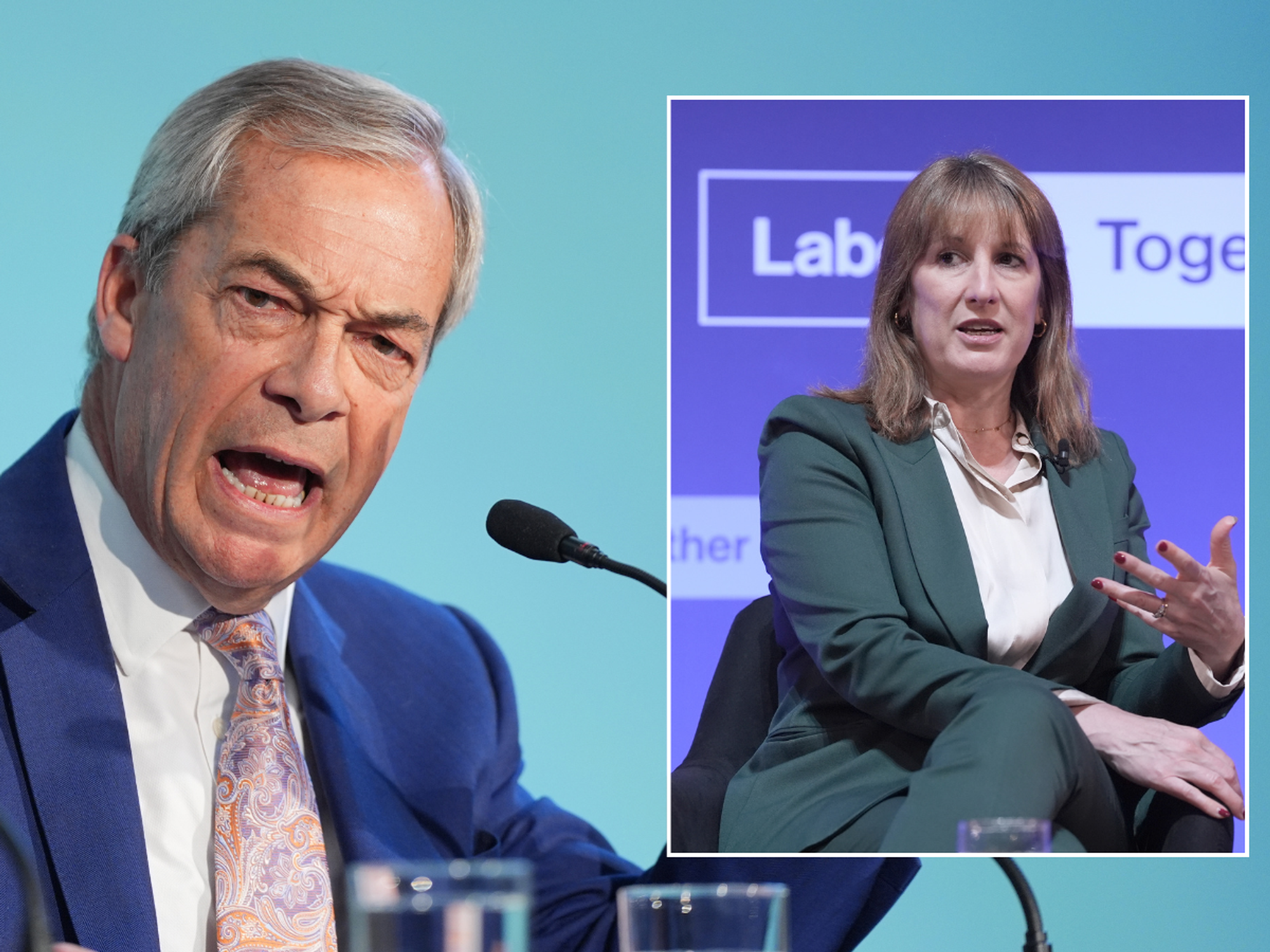 Reform UK challenges Rachel Reeves to make foreign nationals 'bear the brunt' of £25bn black hole