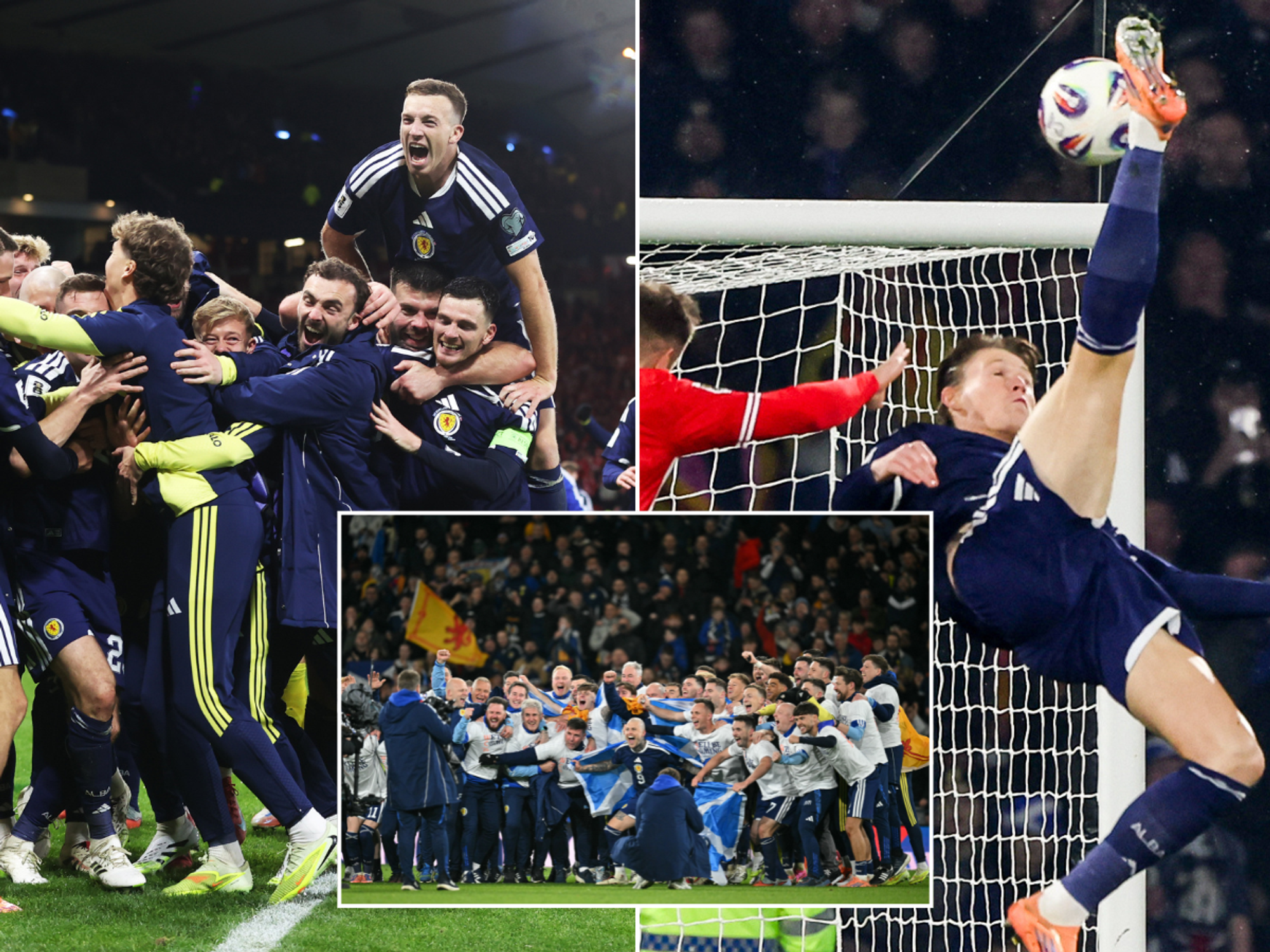 Scotland qualify for 2026 World Cup ending 28-year drought after STUNNING Denmark victory in winn...