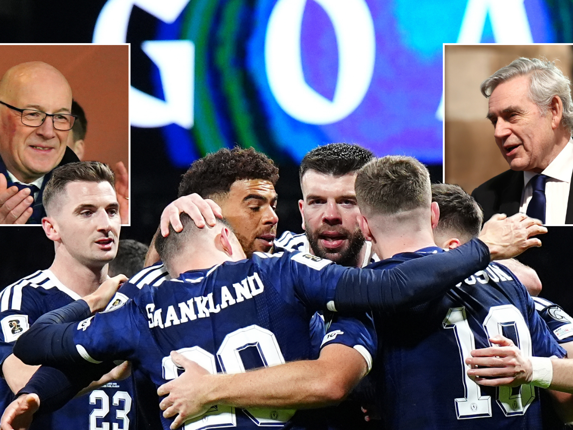 John Swinney and Gordon Brown lead tributes to Scotland heroes after sealing World Cup spot