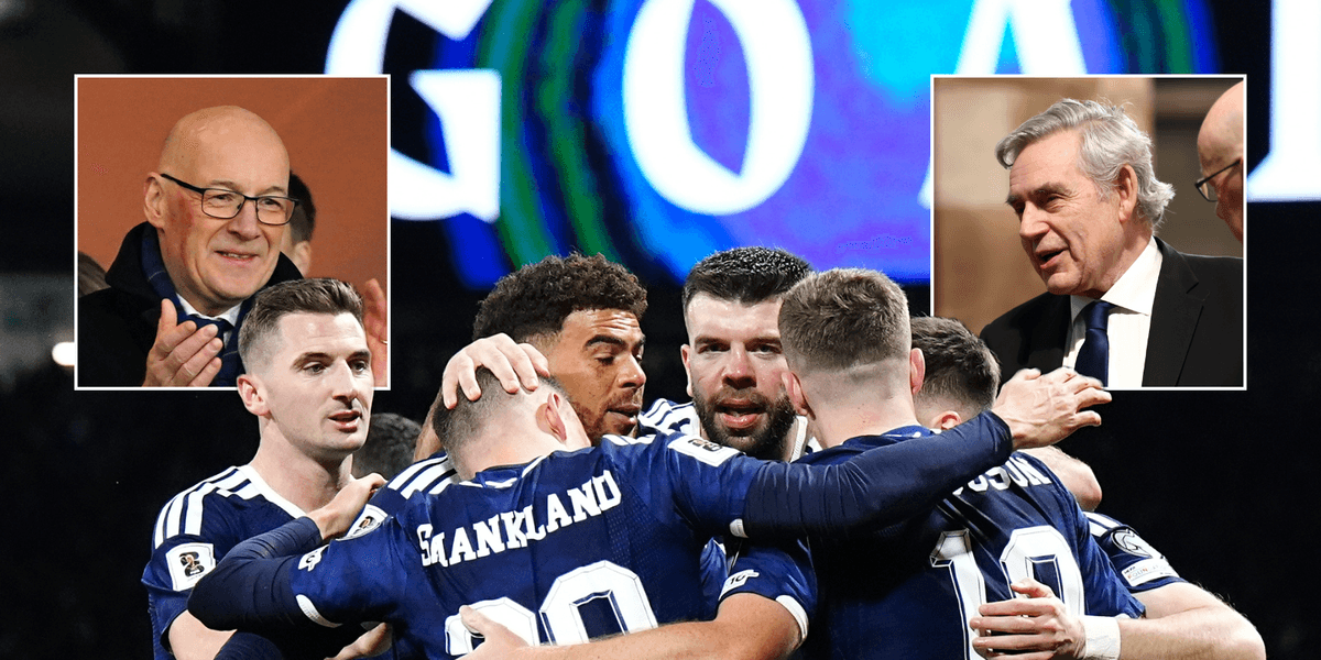 John Swinney and Gordon Brown lead tributes to Scotland heroes after sealing World Cup spot John Swinney and Gordon Brown lead tributes to Scotland heroes after sealing World Cup spot