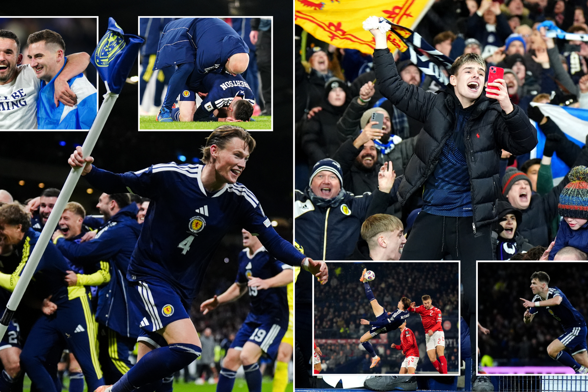 Scotland qualify for 2026 World Cup ending 28-year drought after stunning Denmark victory in winner-takes-all match-up