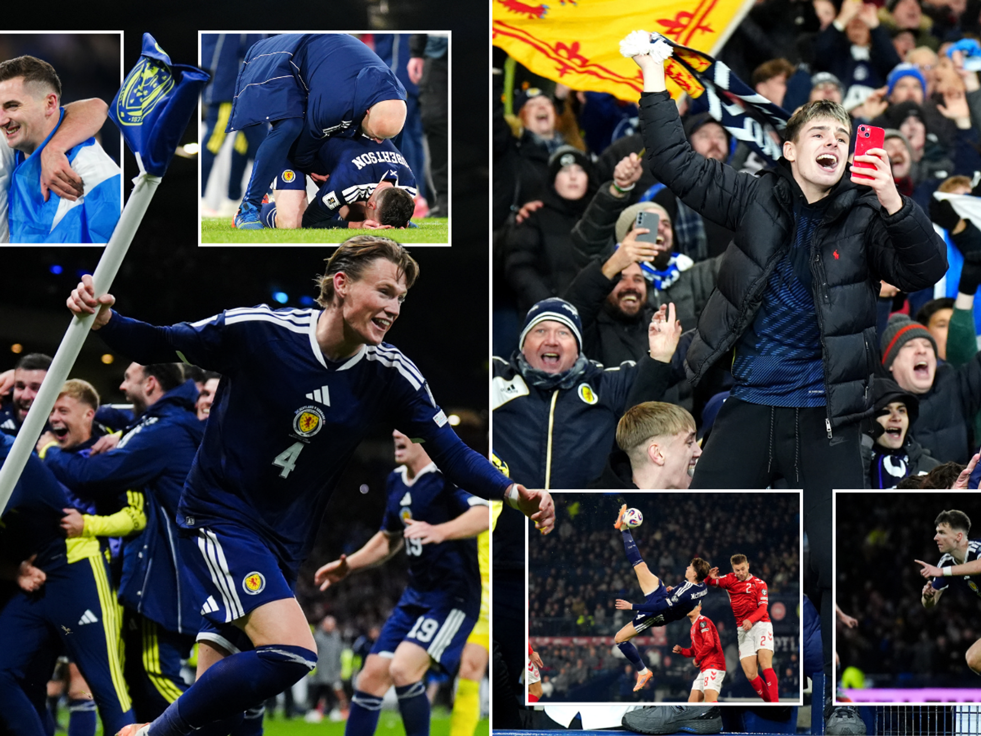 Scotland qualify for 2026 World Cup ending 28-year drought after STUNNING Denmark victory in winn...