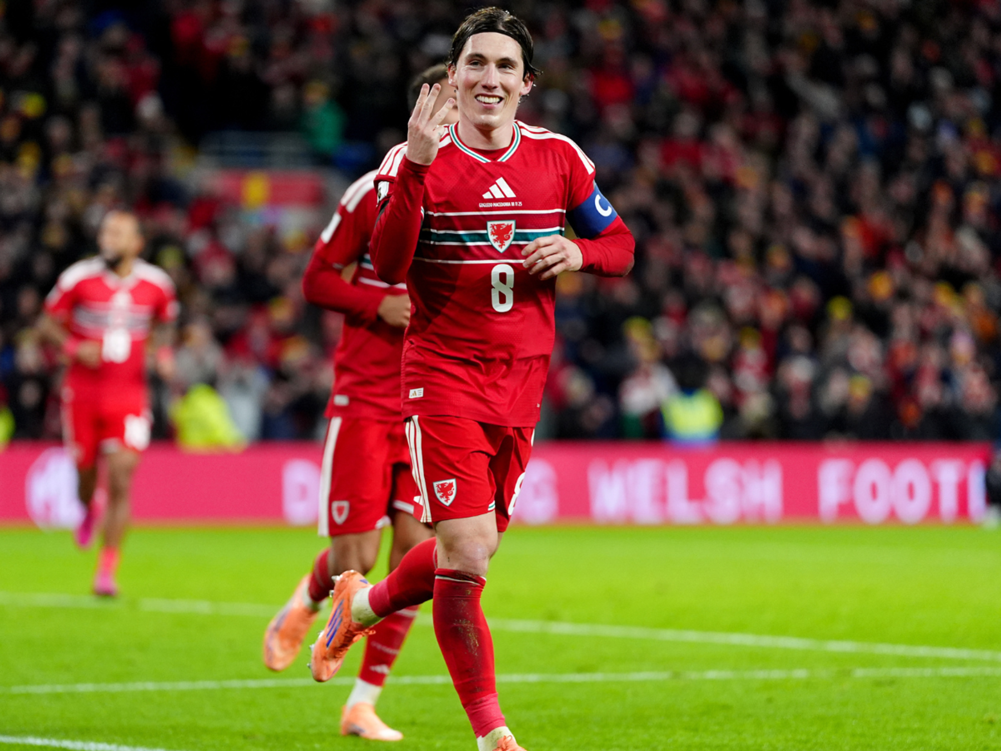 Seven-goal Wales set up World Cup qualifying showdown as Craig Bellamy's side bask in Home Nations glory