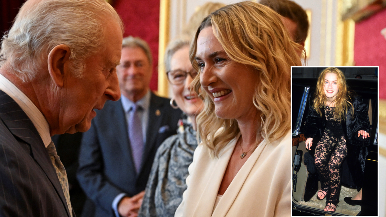 Kate Winslet reveals awkward King Charles encounter after wearing 'transparent outfit'