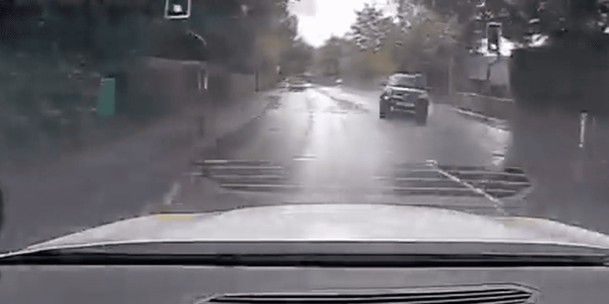 Watch horrifying moment drug-driver DELIBERATELY ploughs head-on into police car at 80mph Watch horrifying moment drug-driver DELIBERATELY ploughs head-on into police car at 80mph