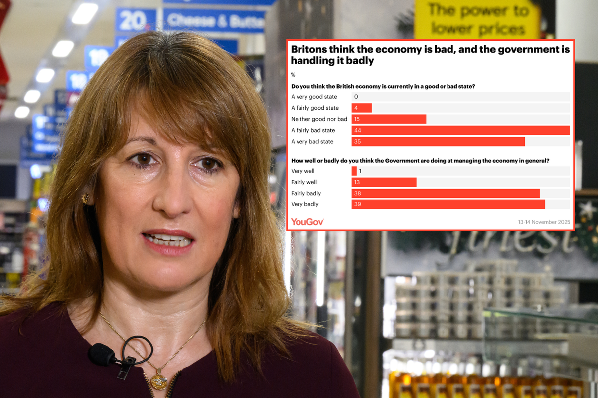 Just 1% of Britons think Labour is handling the economy 'very well' in damning new poll