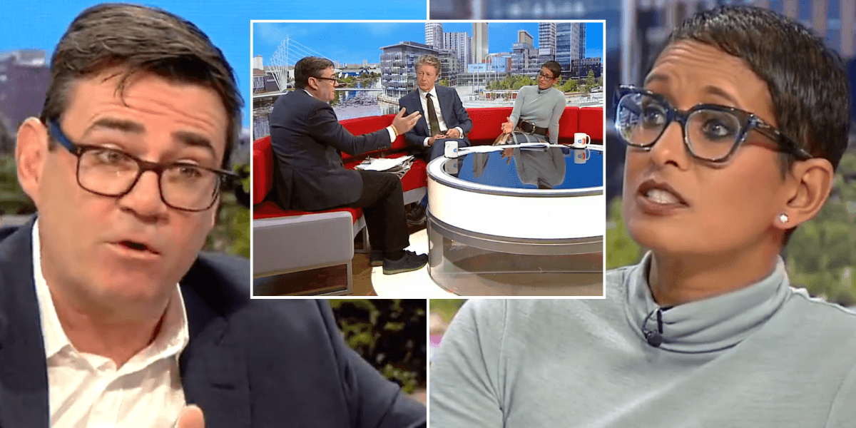 Naga Munchetty blasted by BBC viewers over ‘utter s*** show’ Andy Burnham clash as fans rip into ’embarrassing’ remarks Naga Munchetty blasted by BBC viewers over ‘utter s*** show’ Andy Burnham clash as fans rip into ’embarrassing’ remarks