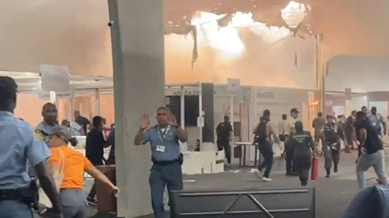 Huge fire erupts at Cop30 in Brazil as delegates scramble to evacuate climate summit
