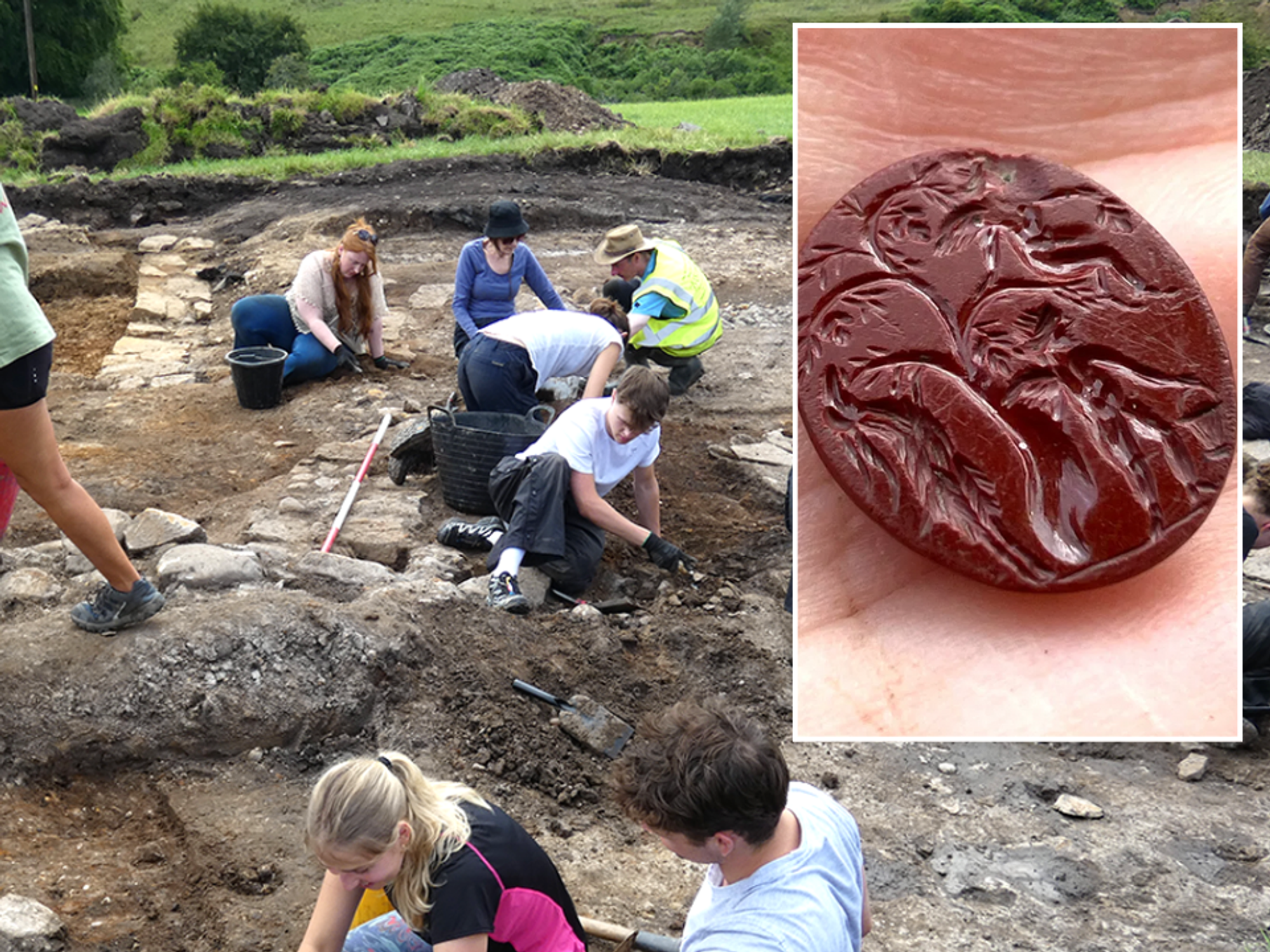 Archaeologists discover 2,000-year-old piece of fruit that survived centuries in Britain