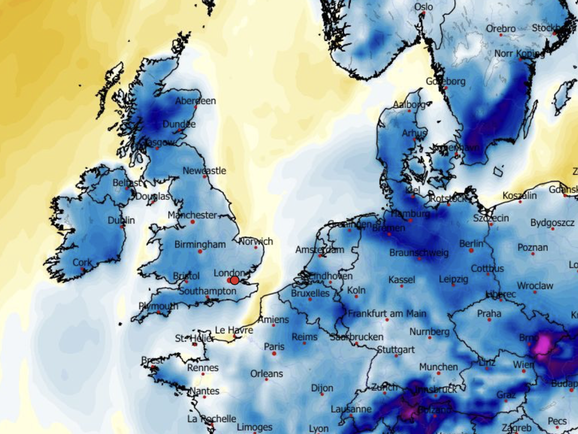 UK weather: Polar vortex threatens bleak and bitter winter as odds slashed for White Christmas across UK
