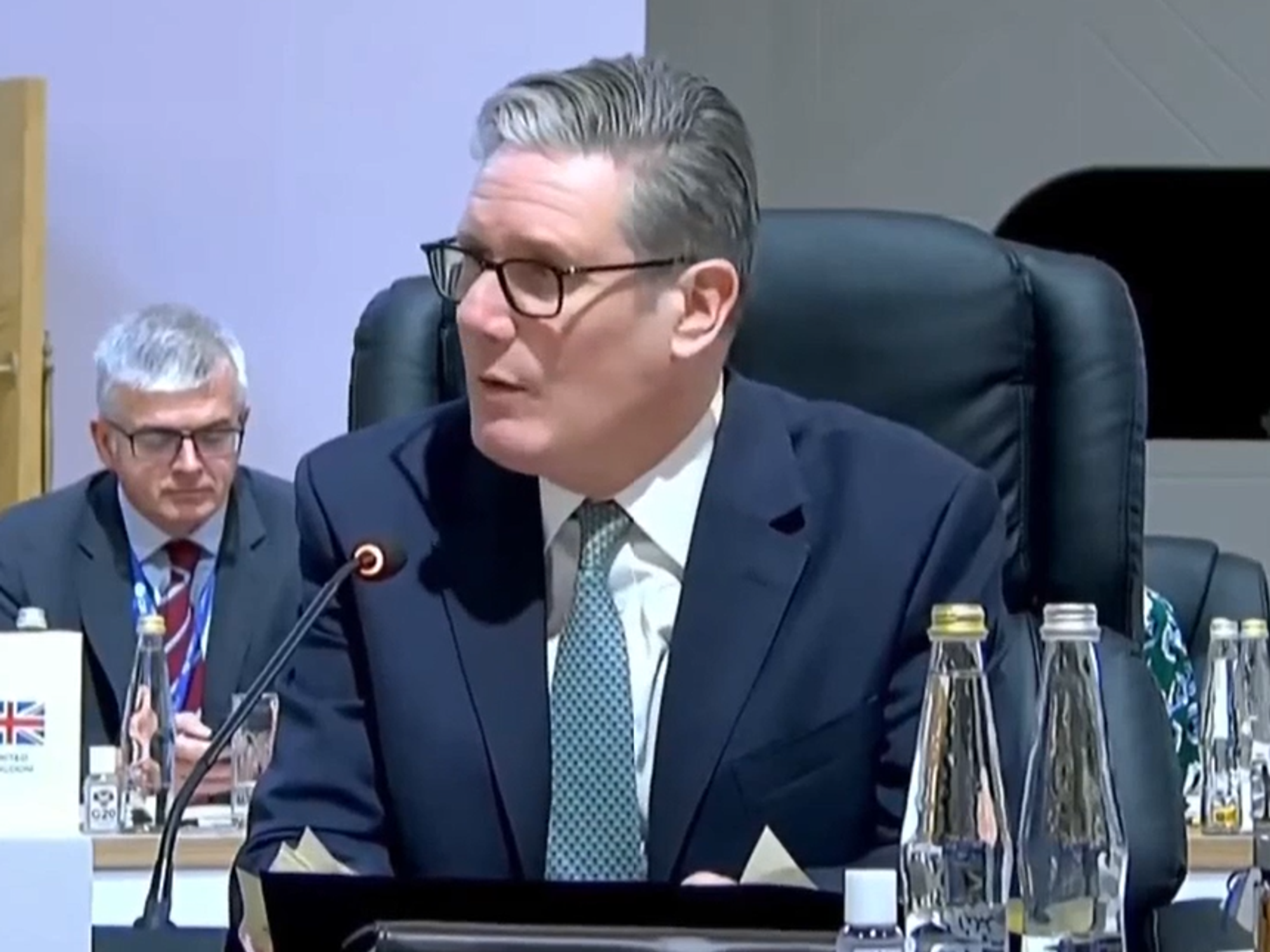 WATCH: Keir Starmer addresses world leaders at G20 summit in South Africa